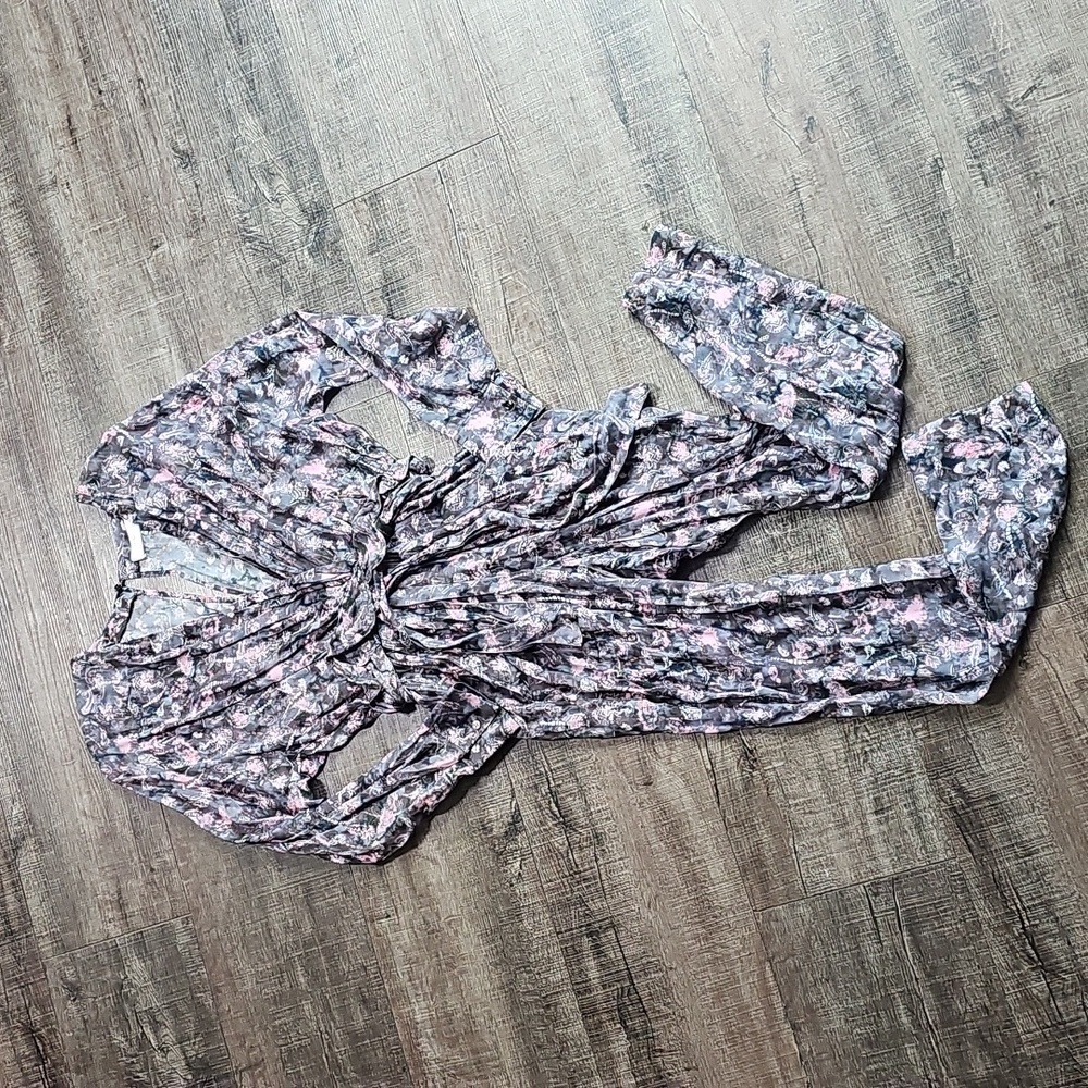 IRO Paris - Floral Long Sleeve Jumpsuit